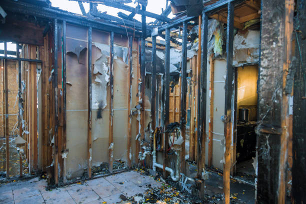 Professional Fire Damage Repair technician working in Carefree, AZ